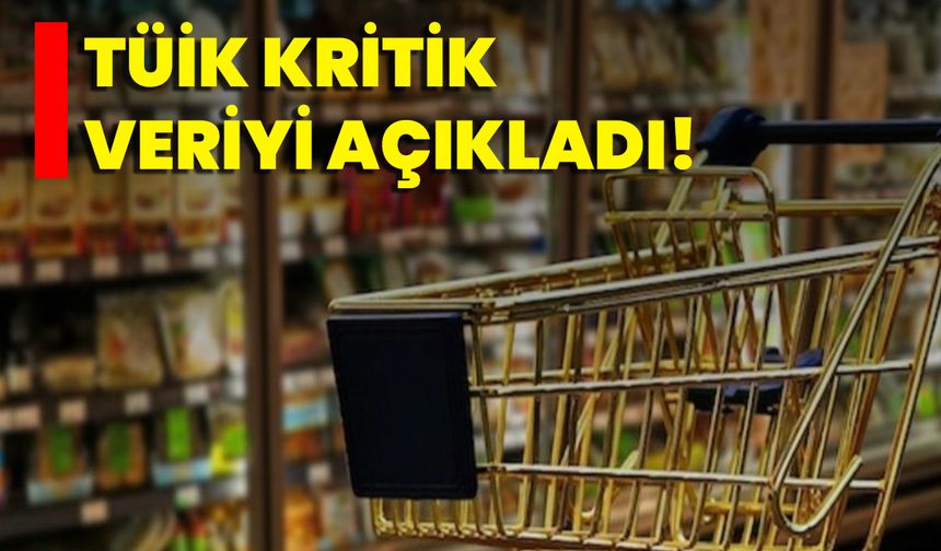 TÜİK Kritik Veriyi Açıkladı!