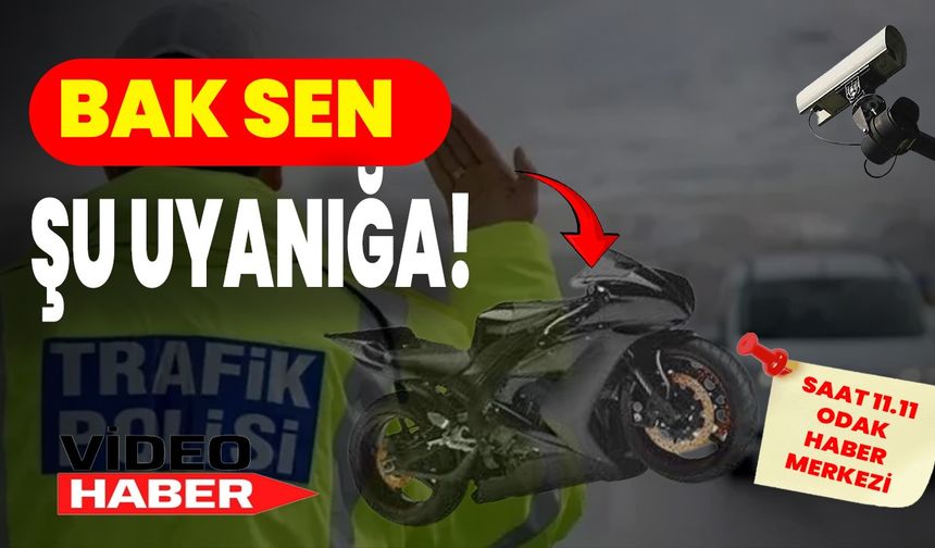 Bak sen şu uyanığa!