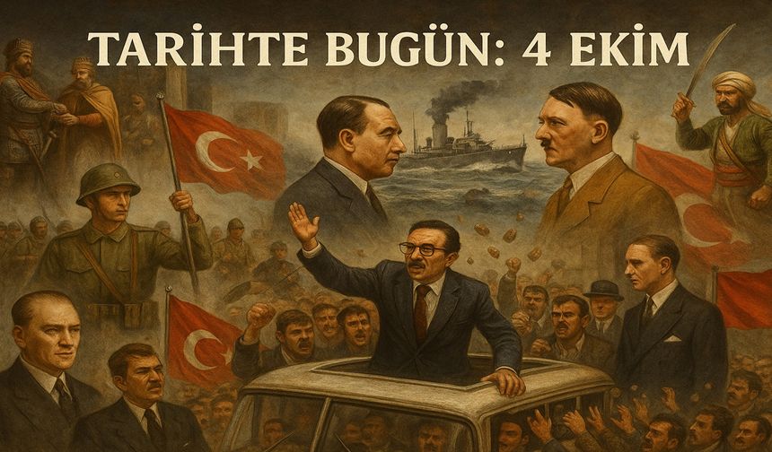 Tarihte Bugün: 4 Ekim
