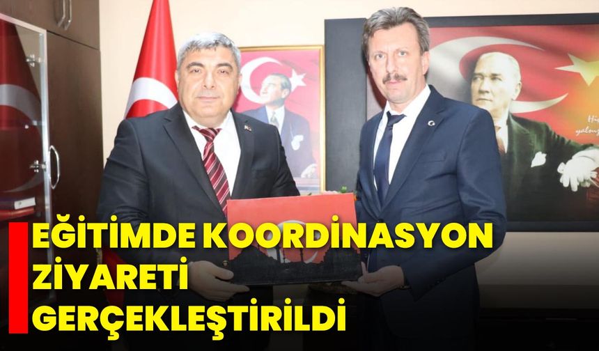 Eğitimde Koordinasyon Ziyareti Gerçekleştirildi