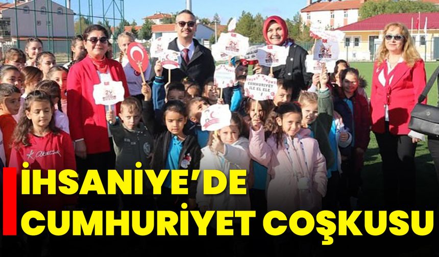 İhsaniye’de Cumhuriyet Coşkusu