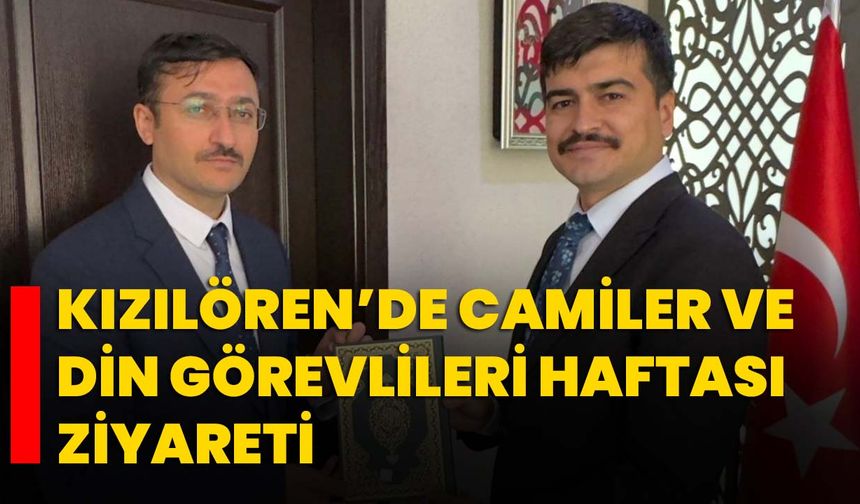 Kızılören’de Camiler ve Din Görevlileri Haftası Ziyareti