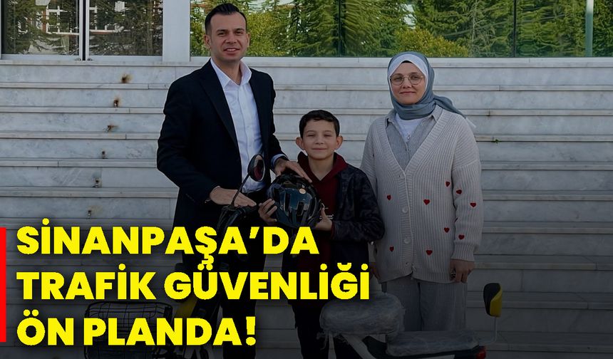 Sinanpaşa’da trafik güvenliği ön planda!