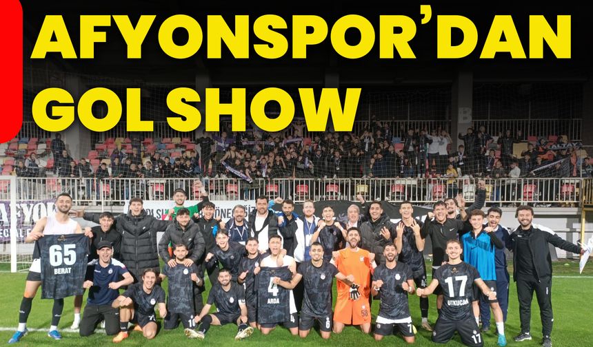 Afyonspor İzmir’de hayata tutundu: Afyonspor’dan hayat öpücüğü!