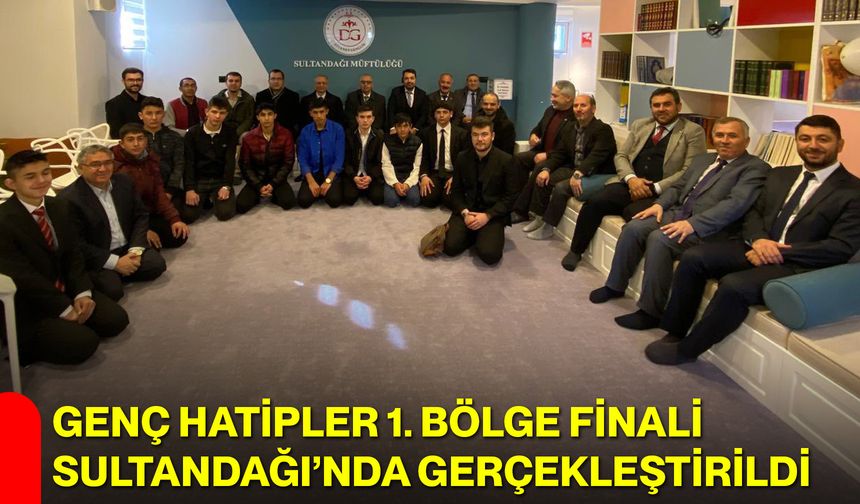 Genç Hatipler 1. Bölge Finali Sultandağı’nda Gerçekleştirildi