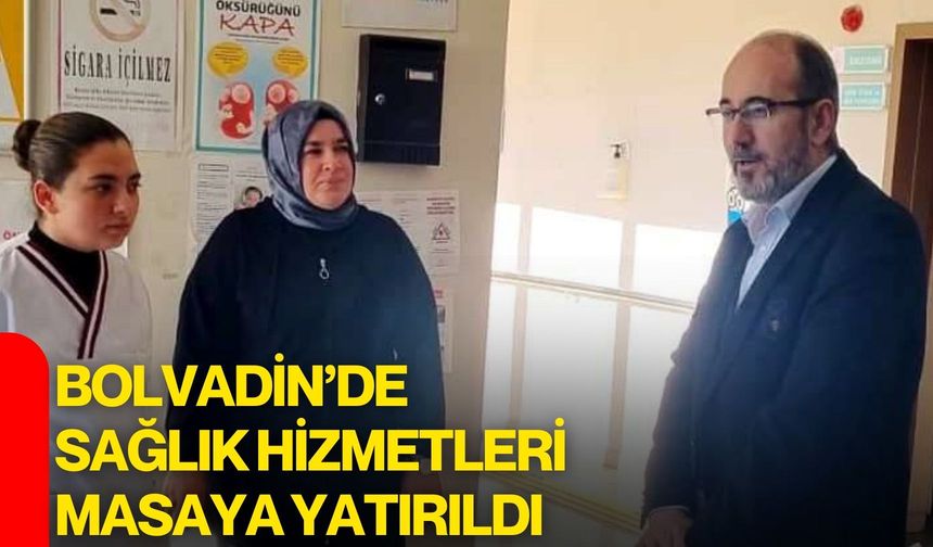 Bolvadin’de Sağlık Hizmetleri Masaya Yatırıldı