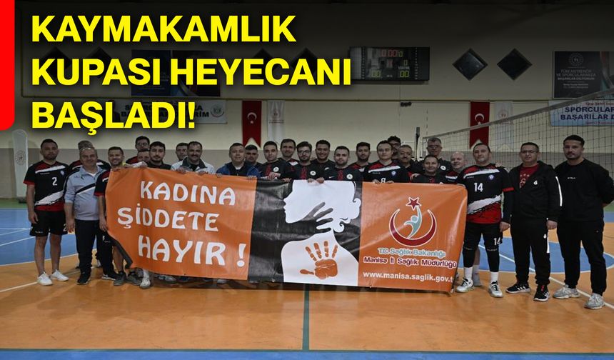 Kaymakamlık Kupası heyecanı başladı!