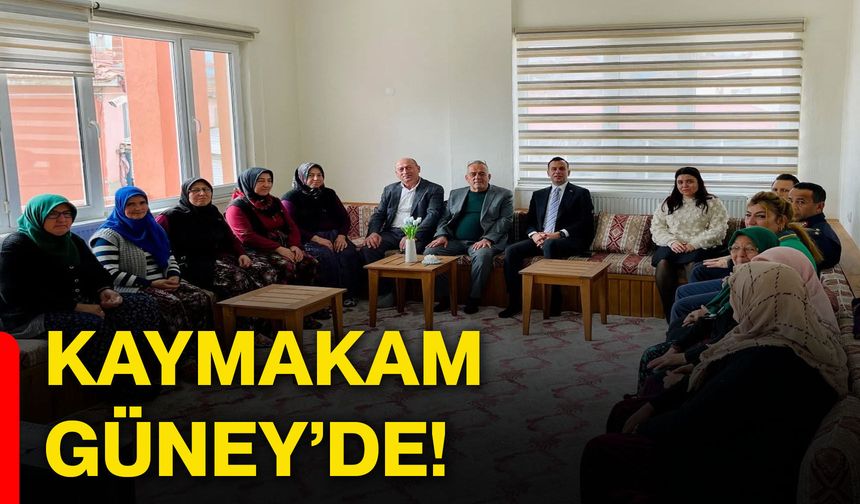 Kaymakam Güney’de!