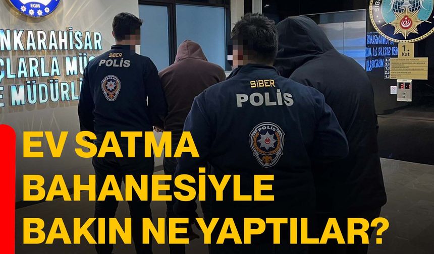 Ev satma bahanesiyle bakın ne yaptılar?