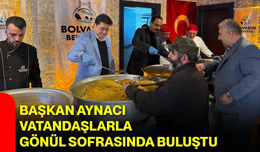 Başkan Aynacı Vatandaşlarla Gönül Sofrasında Buluştu