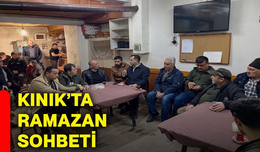 Kınık’ta ramazan sohbeti