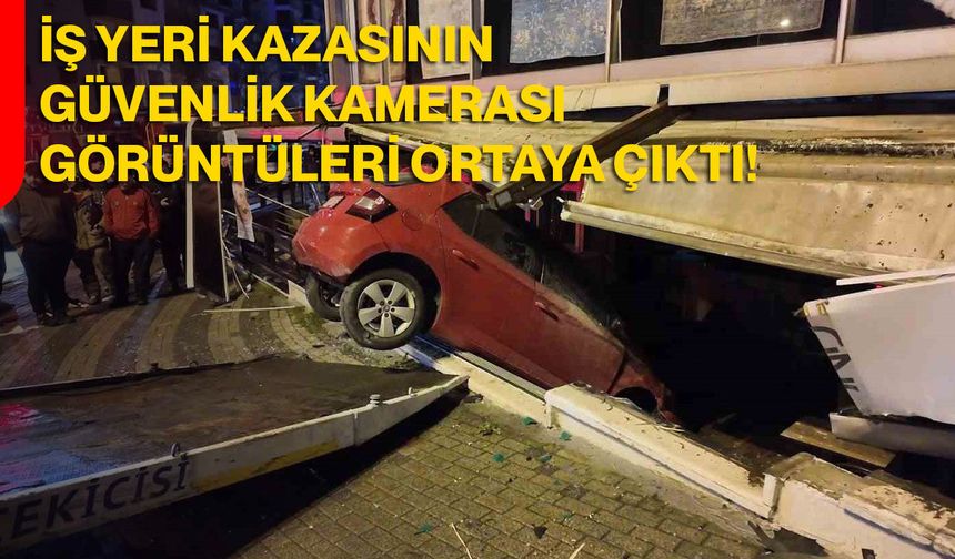 İş Yeri Kazasının Güvenlik Kamerası Görüntüleri Ortaya Çıktı