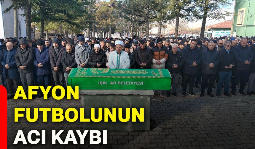 Afyon futbolunun acı kaybı