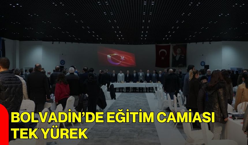 Bolvadin’de Eğitim Camiası Tek Yürek