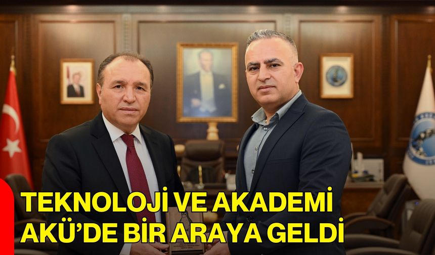 Teknoloji ve Akademi AKÜ’de Bir Araya Geldi
