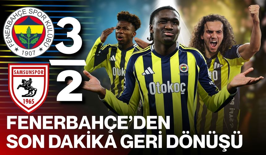 Fenerbahçe’den Son Dakika Geri Dönüşü
