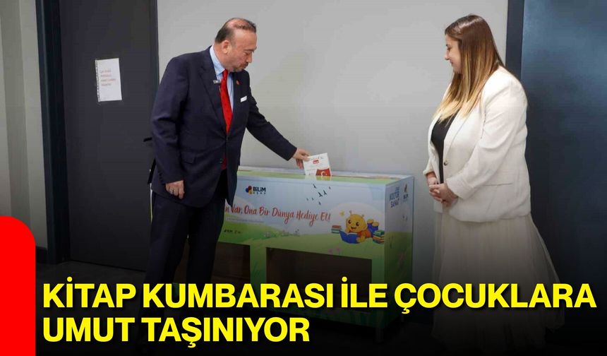 Kitap Kumbarası ile Çocuklara Umut Taşınıyor