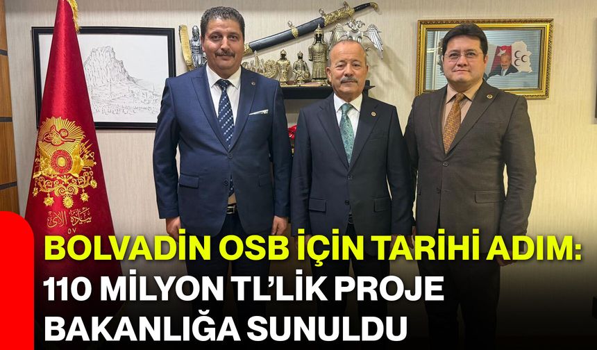 Bolvadin OSB İçin Tarihi Adım: 110 Milyon TL’lik Proje Bakanlığa Sunuldu