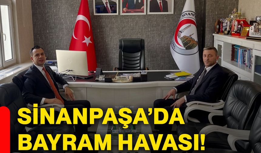 Sinanpaşa’da bayram havası!