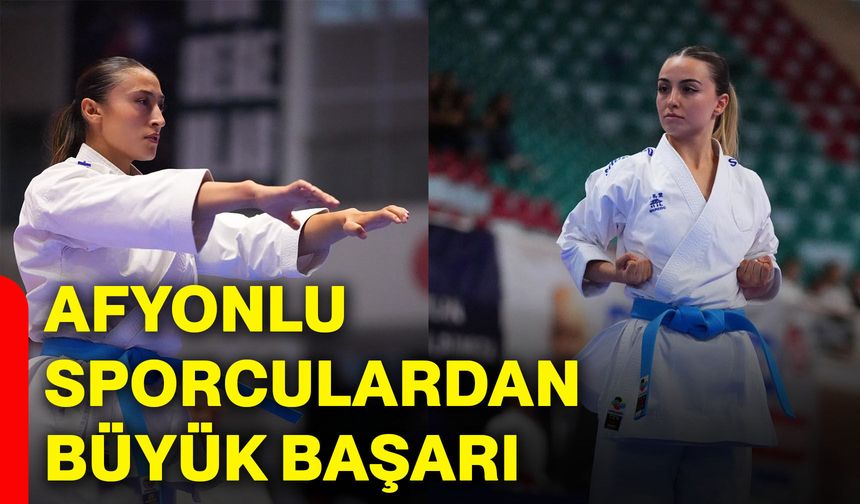 Afyonlu sporculardan büyük başarı
