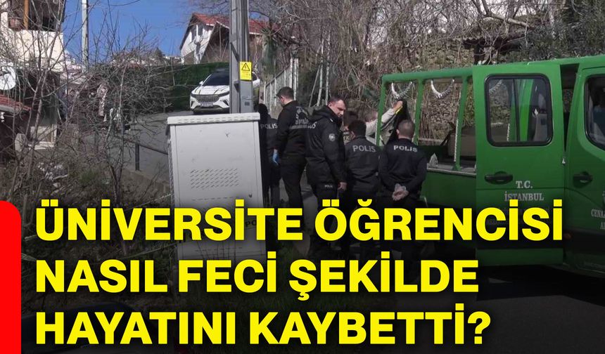 Üniversite öğrencisi nasıl feci şekilde hayatını kaybetti?