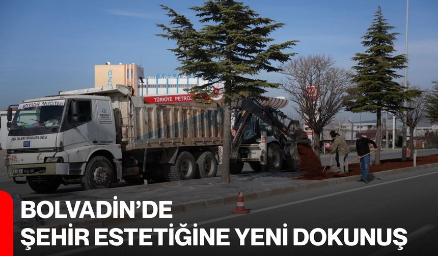 Bolvadin’de Şehir Estetiğine Yeni Dokunuş