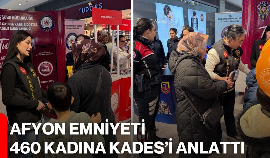 Afyon Emniyeti 460 Kadına KADES’i Anlattı