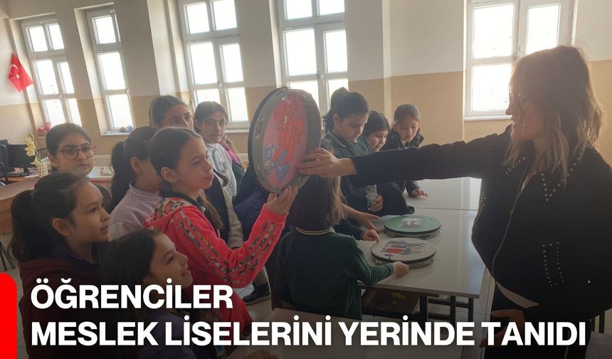 Öğrenciler Meslek Liselerini Yerinde Tanıdı