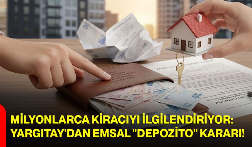 Milyonlarca Kiracıyı İlgilendiriyor: Yargıtay'dan Emsal "Depozito" Kararı!