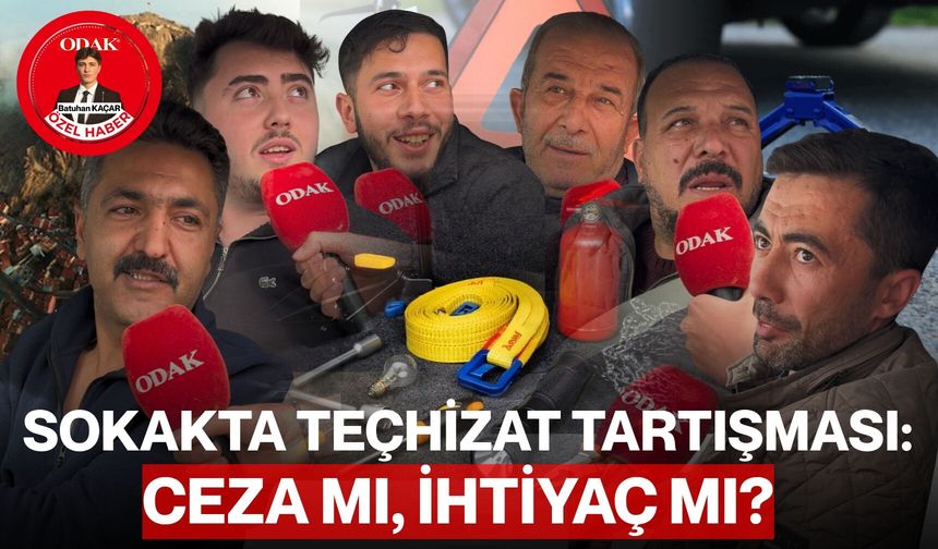 Sokakta Teçhizat Tartışması: Ceza Mı, İhtiyaç Mı?