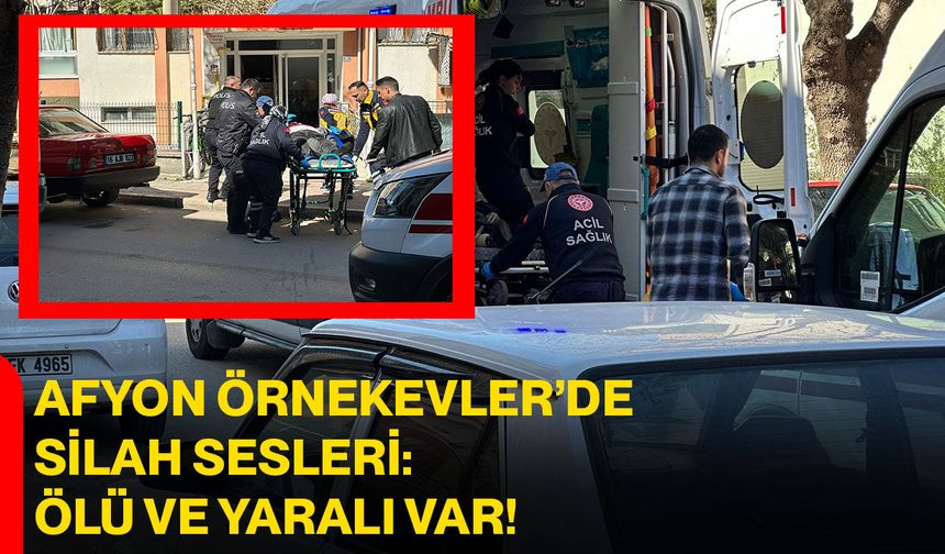 Afyon’da Örnekevler’de Silah Sesleri: Yaralılar Var