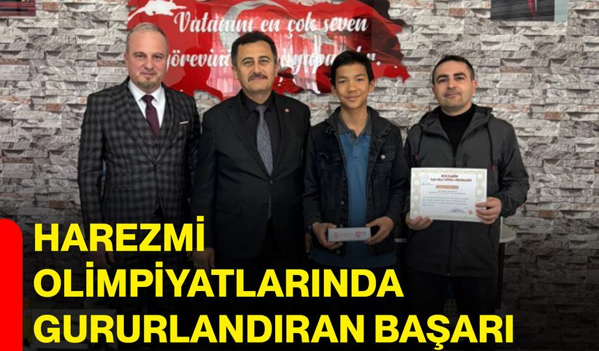 Harezmi Olimpiyatlarında Gururlandıran Başarı