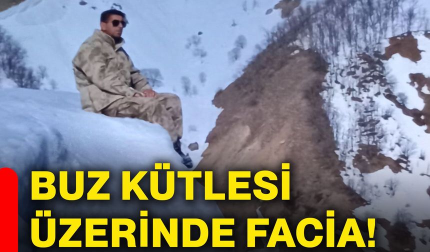 Buz kütlesi üzerinde faciа!