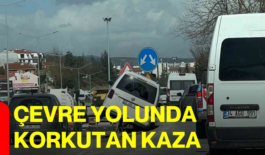 Çevre Yolunda Korkutan Kaza