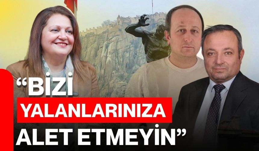 “Bizi yalanlarınıza alet etmeyin”