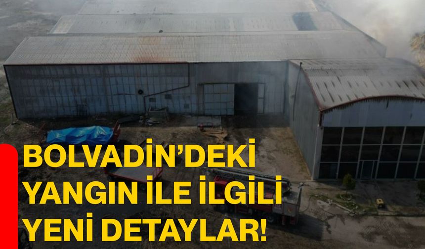 Bolvadin’deki yangın ile ilgili yeni detaylar!
