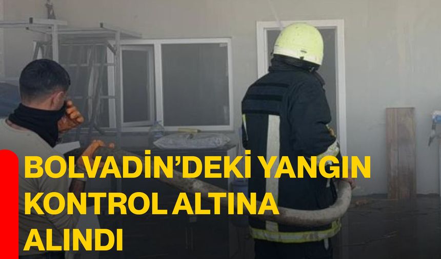 Bolvadin’deki yangın kontrol altına alındı