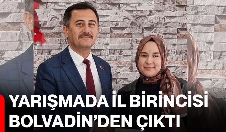 Yarışmada il birincisi Bolvadin’den çıktı