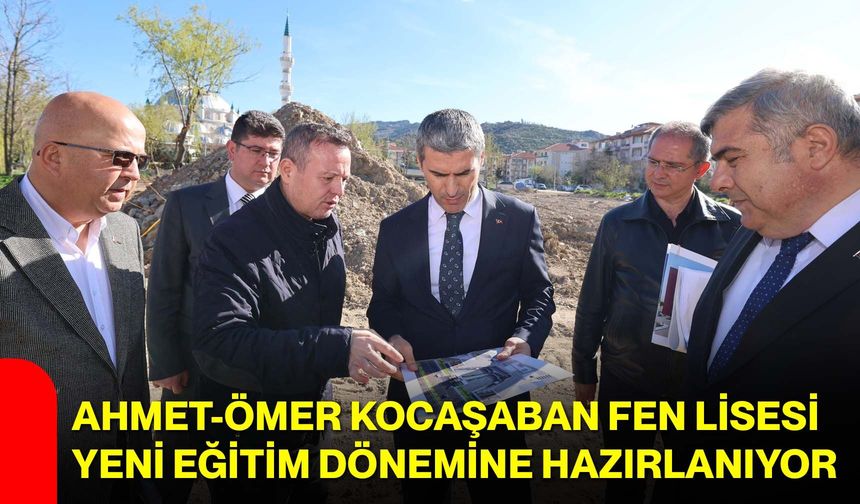 Ahmet-Ömer Kocaşaban Fen Lisesi Yeni Eğitim Dönemine Hazırlanıyor