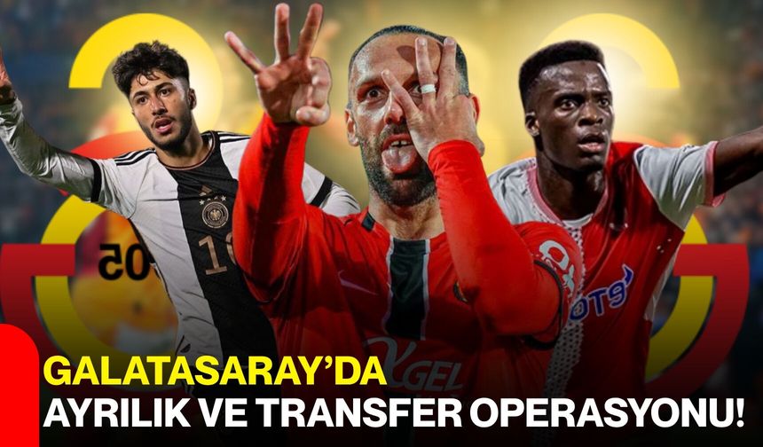 Galatasaray’da Ayrılık ve Transfer Operasyonu!