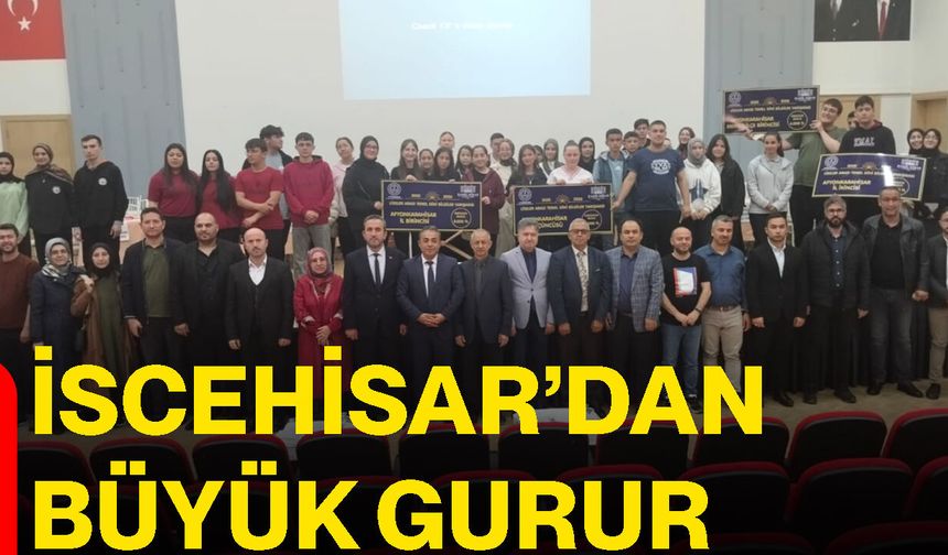 İscehisar’dan büyük gurur