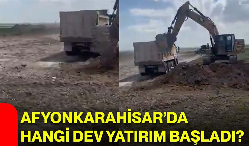 Afyonkarahisar’da Hangi Dev Yatırım Başladı?