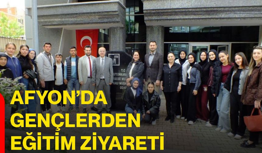 Gençlerden eğitim ziyareti