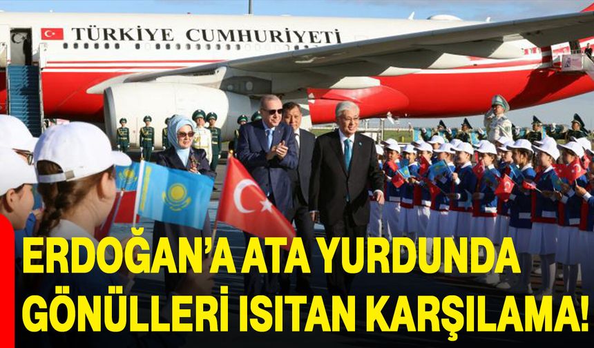Erdoğan’a Ata Yurdunda Gönülleri Isıtan Karşılama