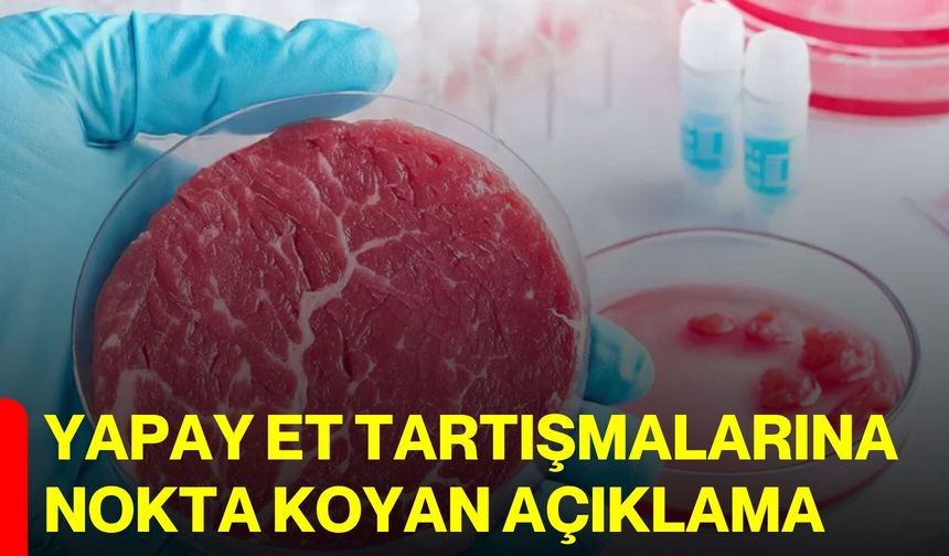 Yapay et tartışmalarına nokta koyan açıklama