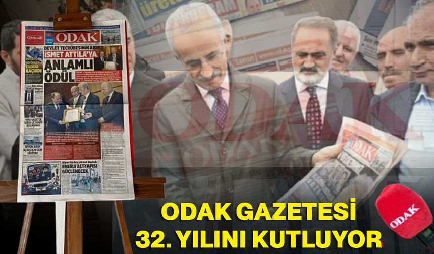 ODAK Gazetesi 32. yılını kutluyor