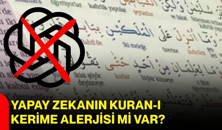 “Bunu gören yapay zeka siliyor”