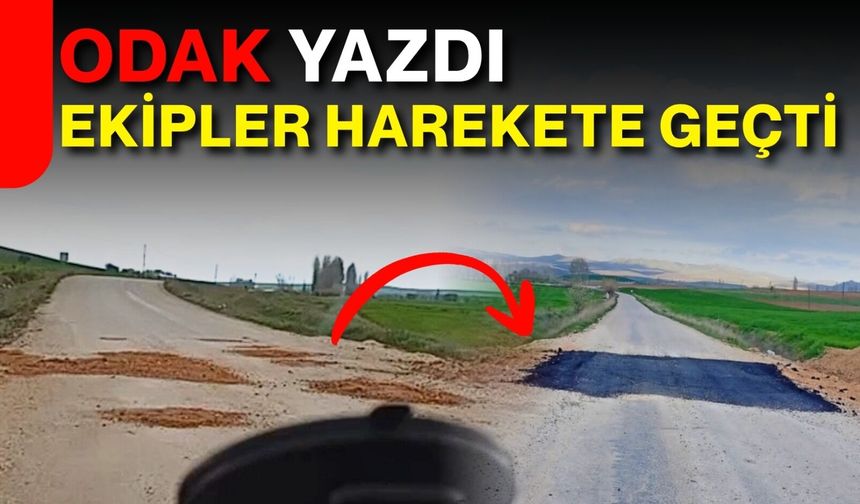 ODAK yazdı ekipler harekete geçti