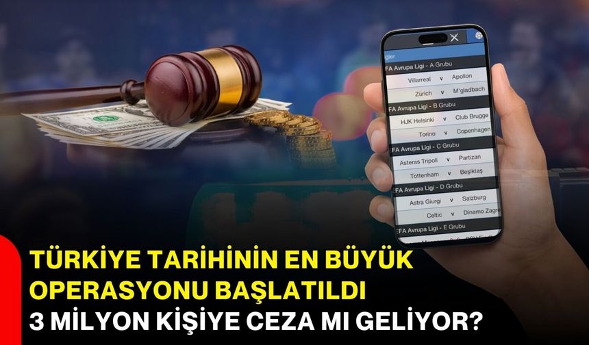 Türkiye Tarihinin En Büyük Operasyonu Başlatıldı 3 Milyon Kişiye Ceza Mı Geliyor?