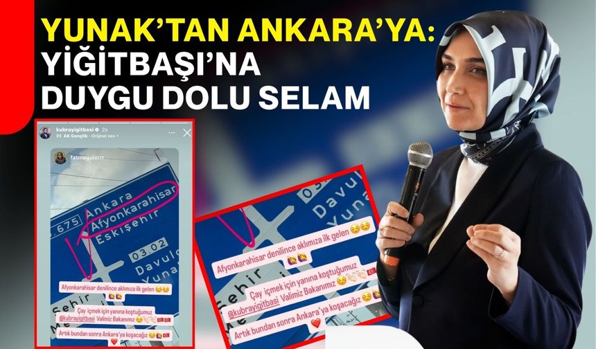Yunak’tan Ankara’ya: Yiğitbaşı’na Duygu Dolu Selam